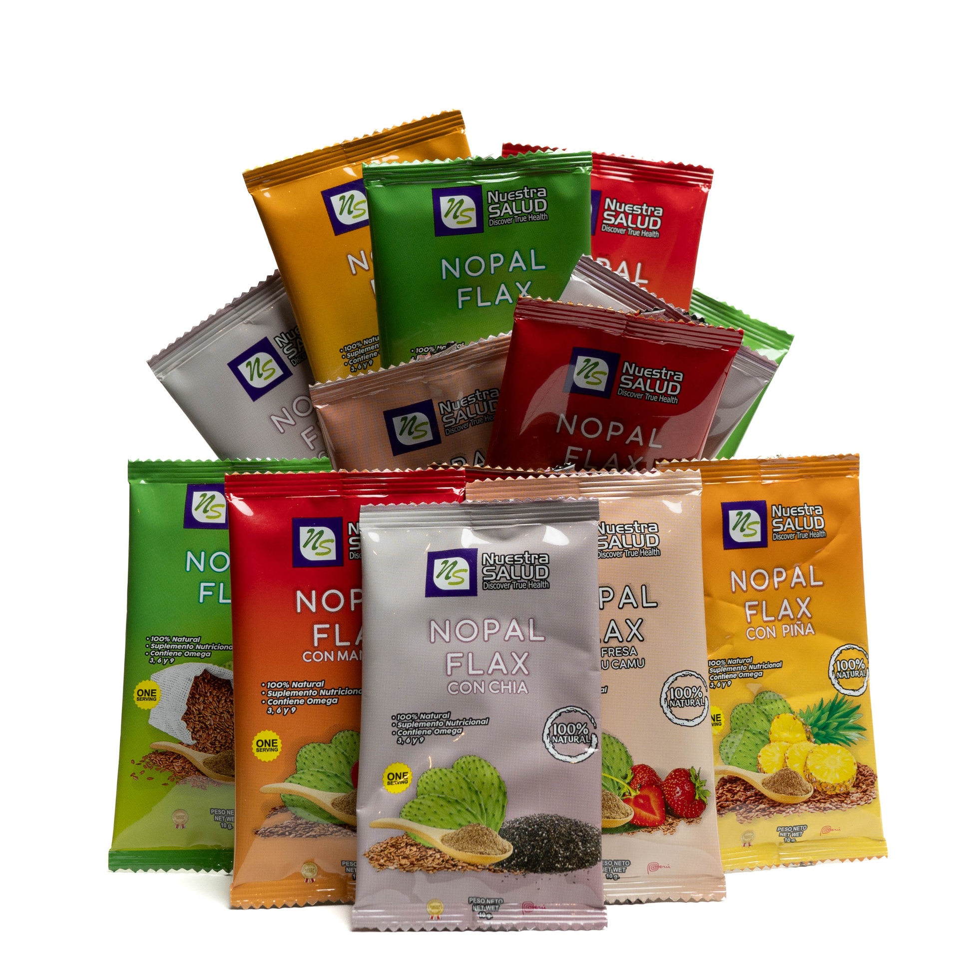 Nopal Flax Chia (10g) - Imagen 2