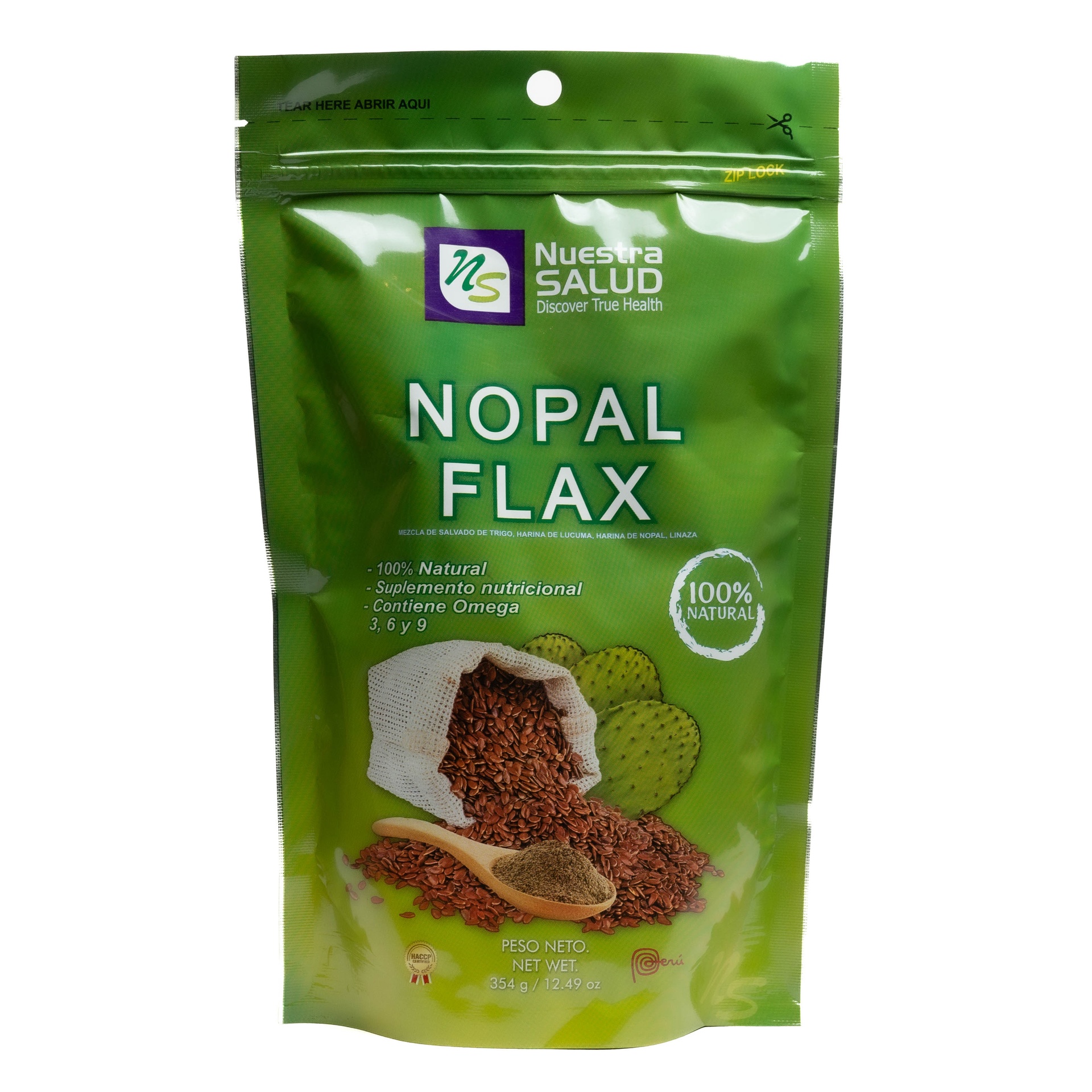 Nopal Flax Linaza Plus 354 gr